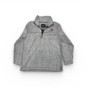 Boxercraft Oregon Ducks Gray Quarter-Zip Pullover Men’s Size Large